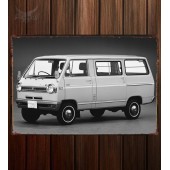 Металлическая табличка Nissan Cherry Cab Van (C20)